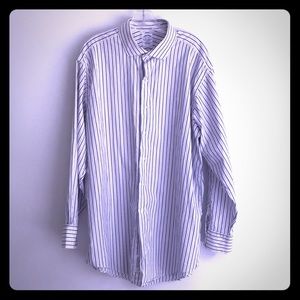 BROOKS BROTHERS LONG SLEEVE DRESS SHIRT 17.5 34